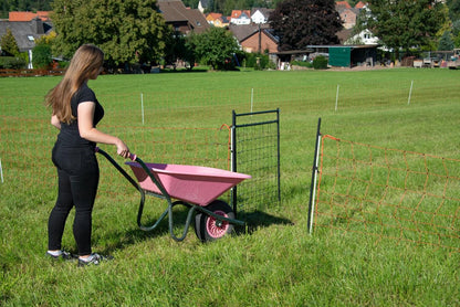 Hotgate Tor für Weidezaunnetze | 90 bis 105 cm | Doppelspitze | elektrifizierbar