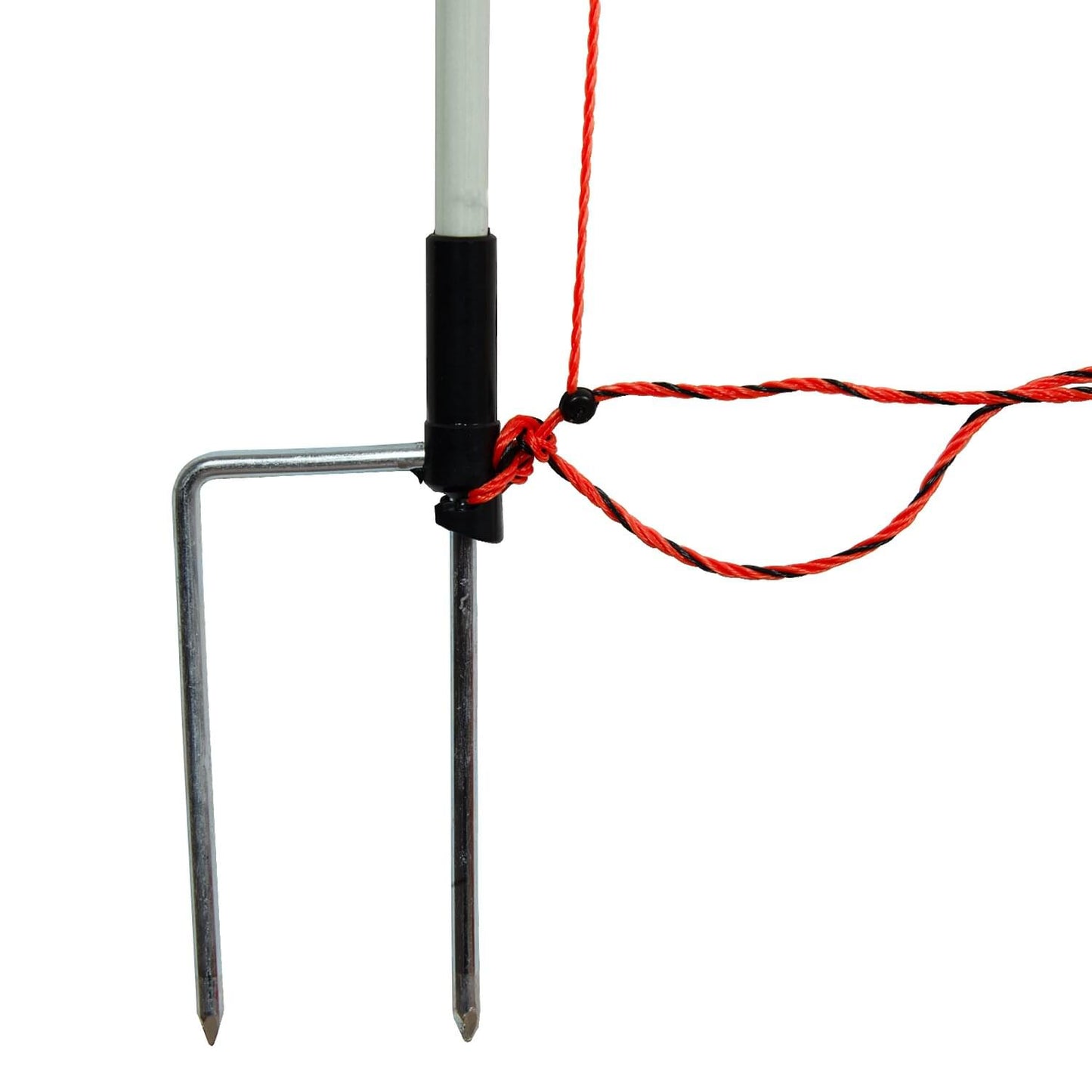 Schafnetz farmer®| Fiberglaspfähle | 105 cm hoch | 50 m lang | elektrifizierbar | Doppelspitze