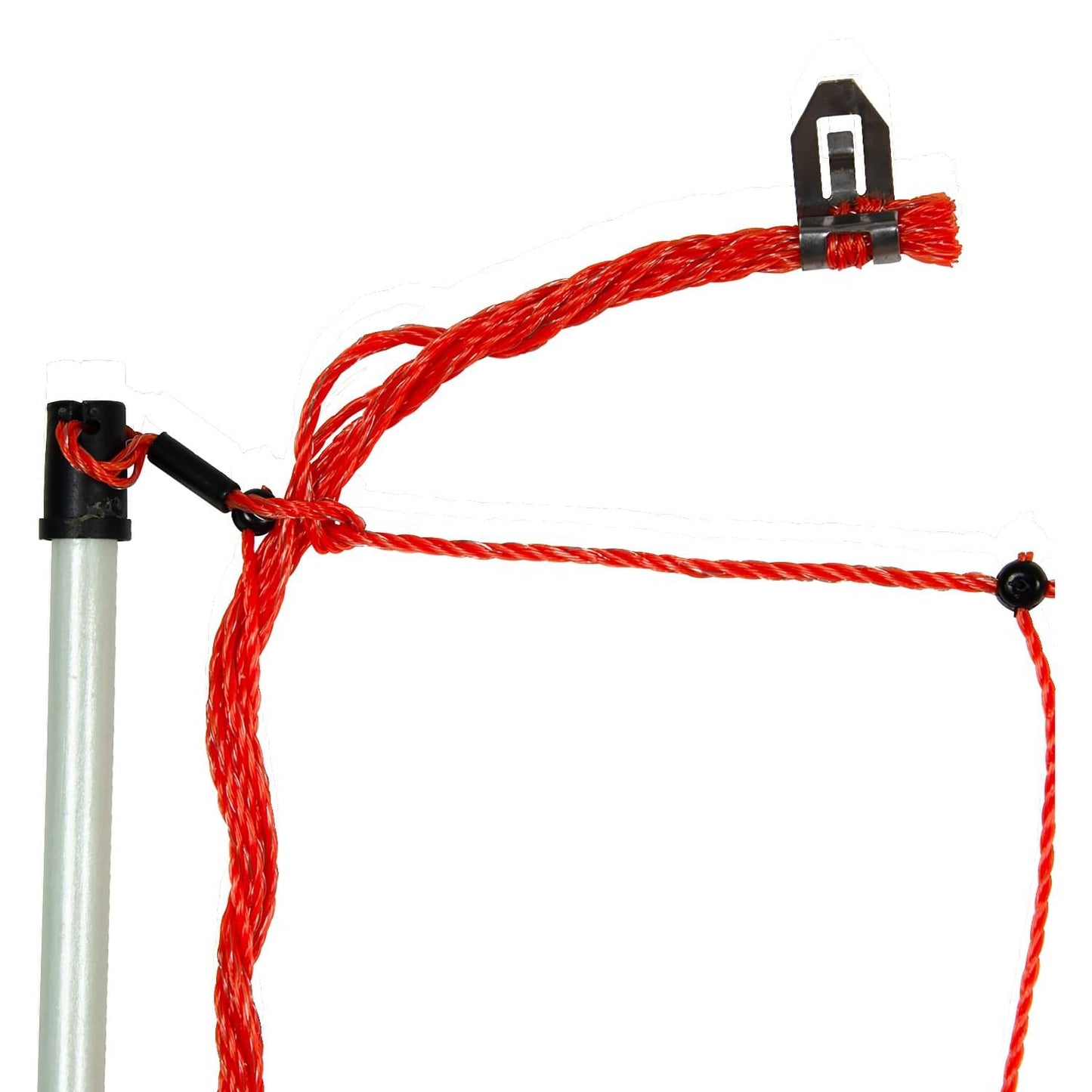 Schafnetz farmer®| Fiberglaspfähle | 105 cm hoch | 50 m lang | elektrifizierbar | Doppelspitze