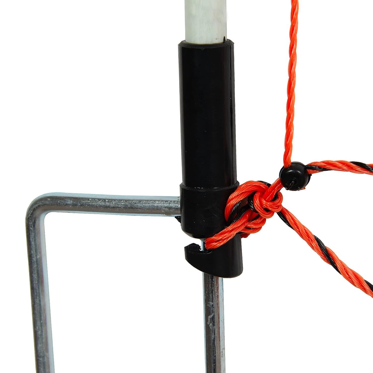 Schafnetz farmer®| Fiberglaspfähle | 105 cm hoch | 50 m lang | elektrifizierbar | Doppelspitze