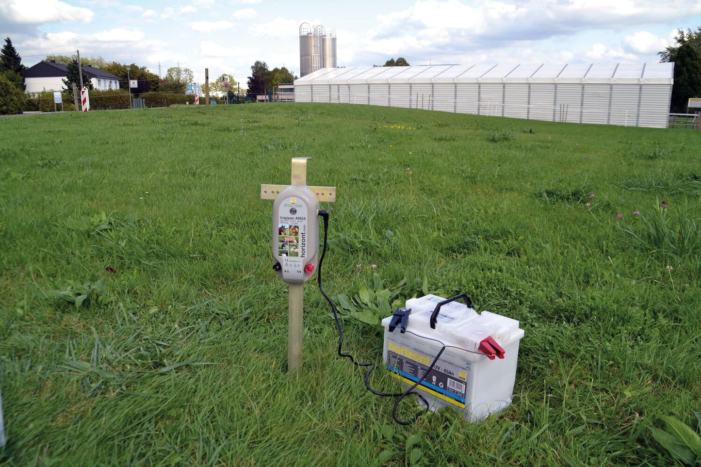 horzont Erdpfahl für Akkugeräte | verzinkt