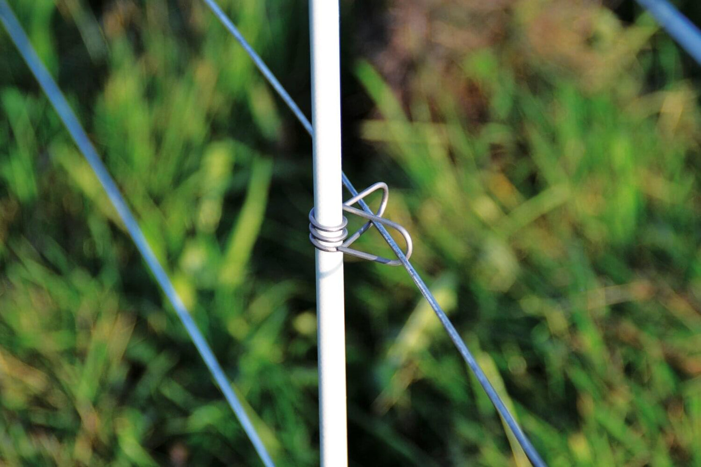 Ersatz- / Zusatzisolator clip master | für Rundpfähle bis ø 10 mm | 25 Stück (Klemmpackung)