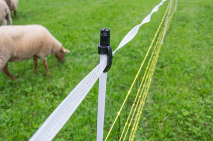 Wolfabwehrnetz horinetz super plus | 90 / 120 cm hoch | 50 m lang | Doppelspitze | elektrifizierbar