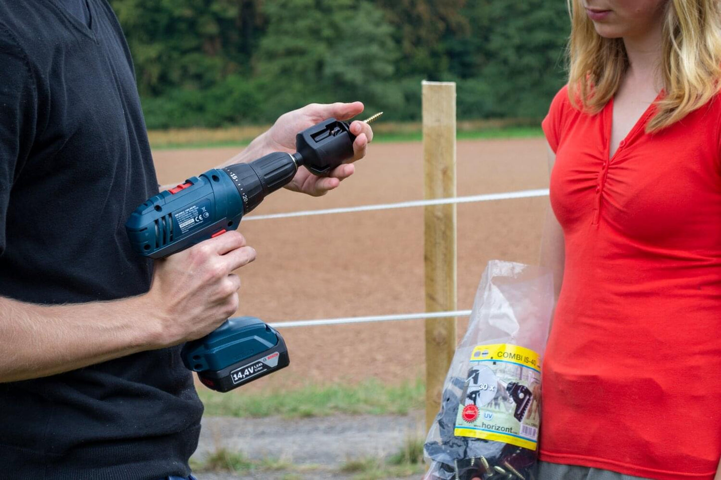 Einschraubhilfe | für Ring- und Torgriffisolatoren (Klemmpackung)