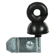 Ersatz-/ Zusatzisolator farmer clip | für Rund- / Ovalstahpfähle mit ø 8 mm | 25 Stück (Beutel)