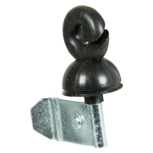 Ersatz-/ Zusatzisolator farmer clip | für Rund- / Ovalstahpfähle mit ø 8 mm | 25 Stück (Beutel)