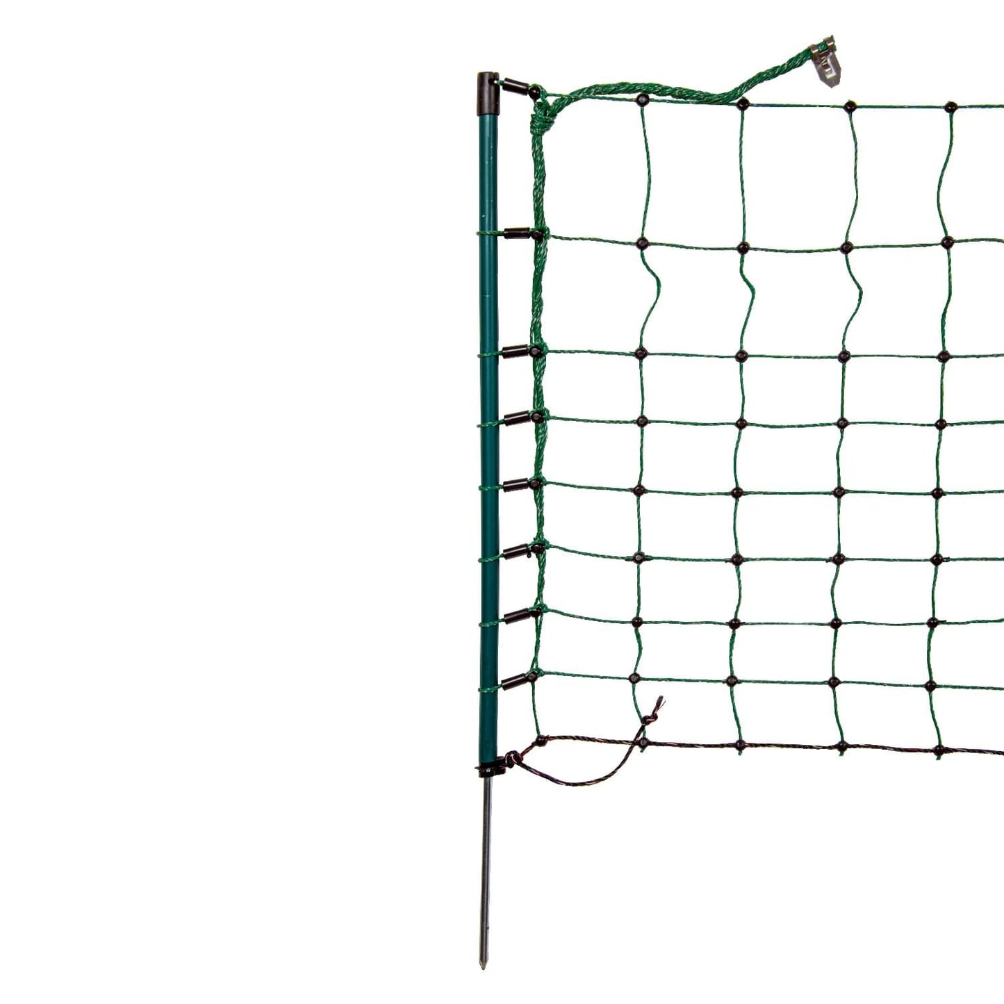 Kleintiernetz | 50 cm hoch | 25 m lang | Einzelspitze | elektrifizierbar