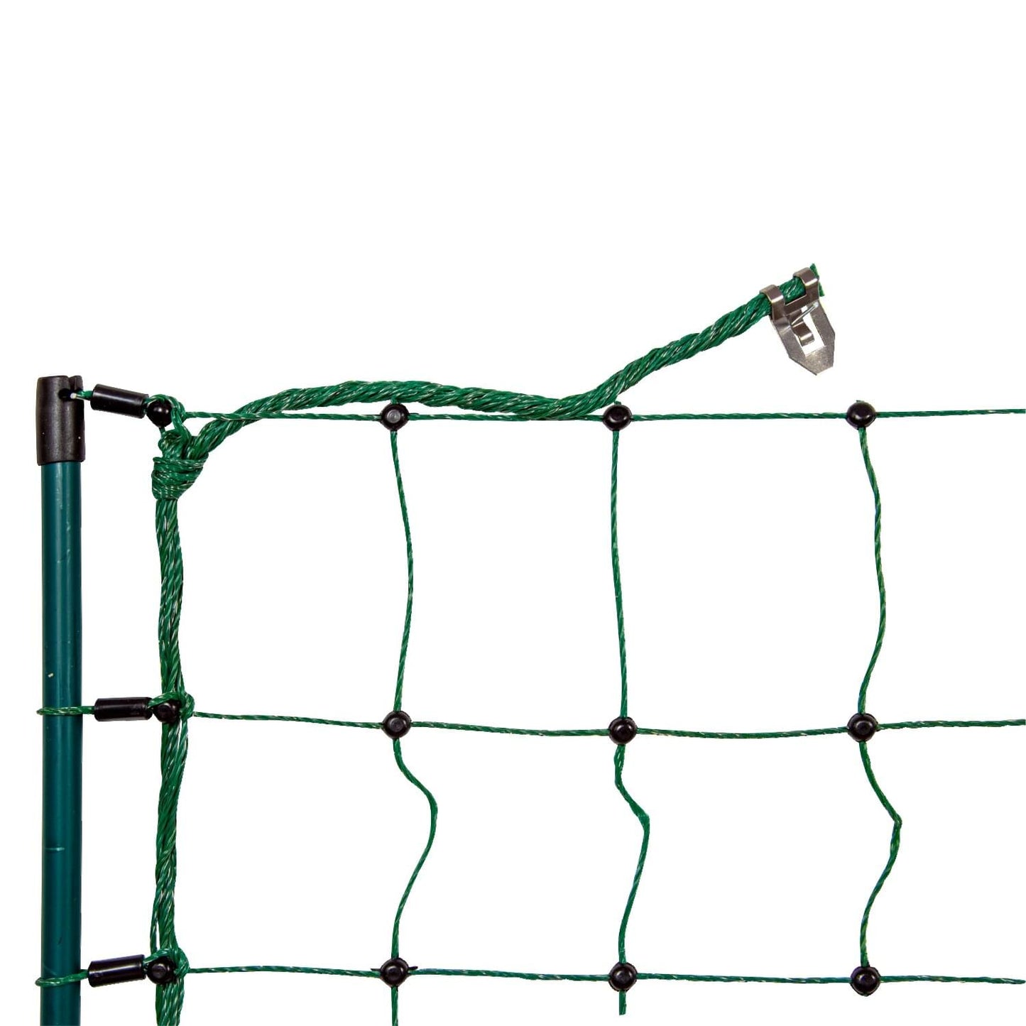Kleintiernetz | 50 cm hoch | 25 m lang | Einzelspitze | elektrifizierbar