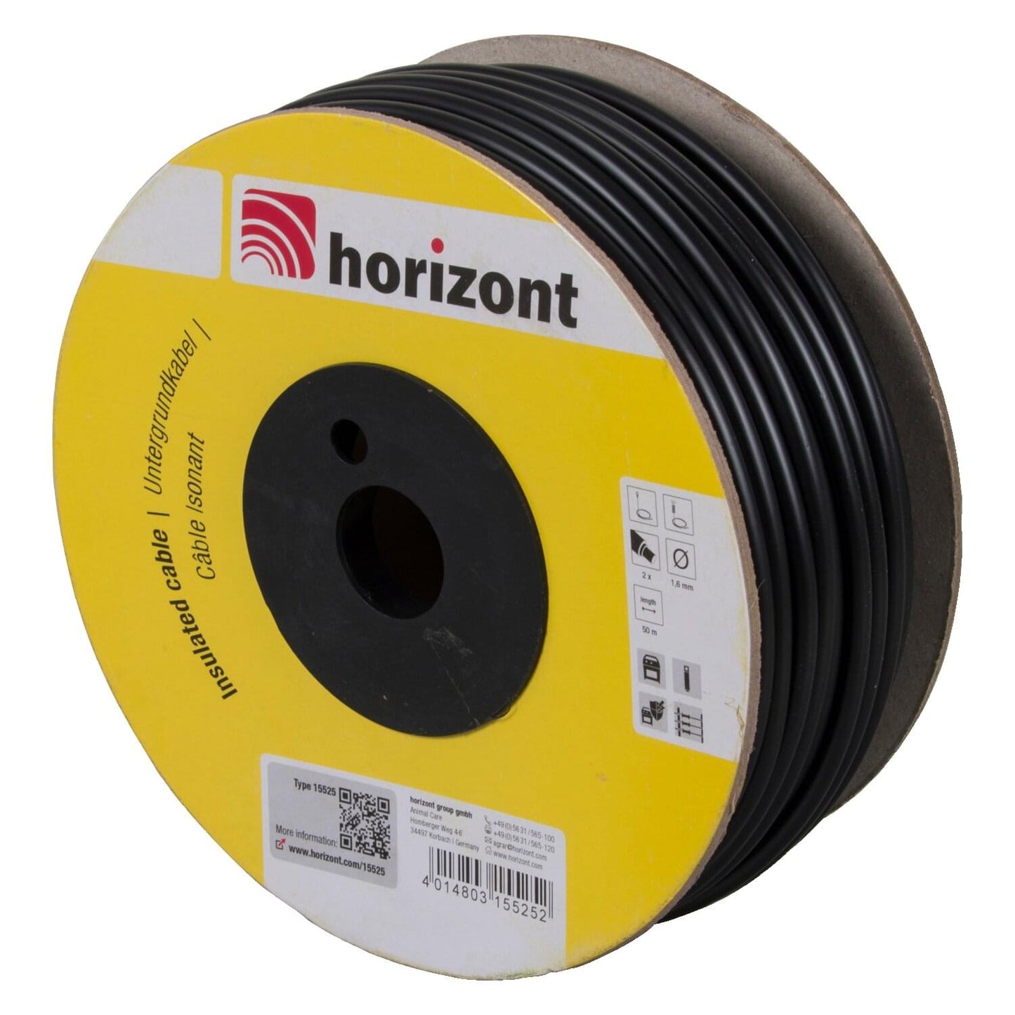 Untergrundkabel / Verbindungskabel und Zuleitungskabel (50 m)