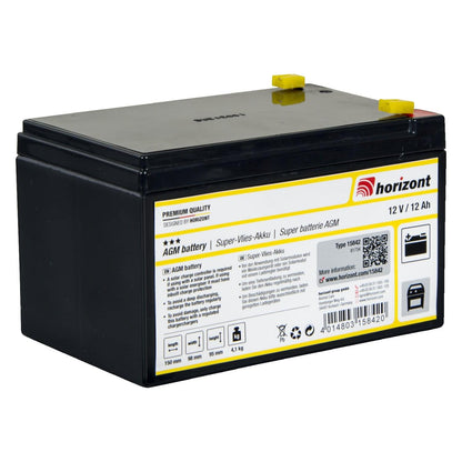 Super-Vlies-Akku 12 V / 12 Ah