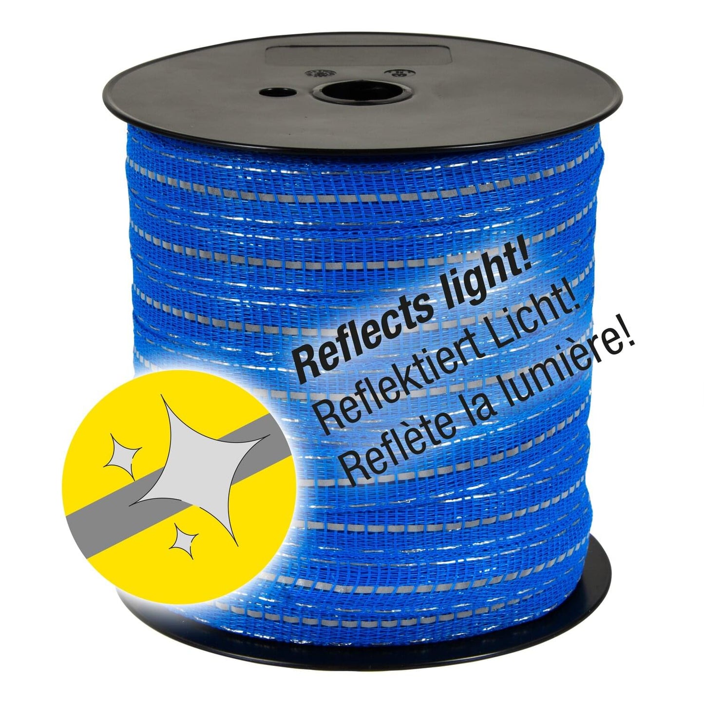 Weidezaunband reflect T20 | 200 m | 20 mm | blau