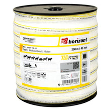 Weidezaunband ranger® T40 - W | 200 m | 40 mm | 8 Leiter