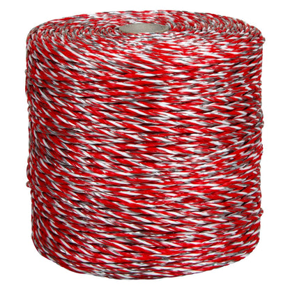 Weidezaunlitze hotshock® W9-R | 400 m | 9 Leiter Ø 0,30 mm