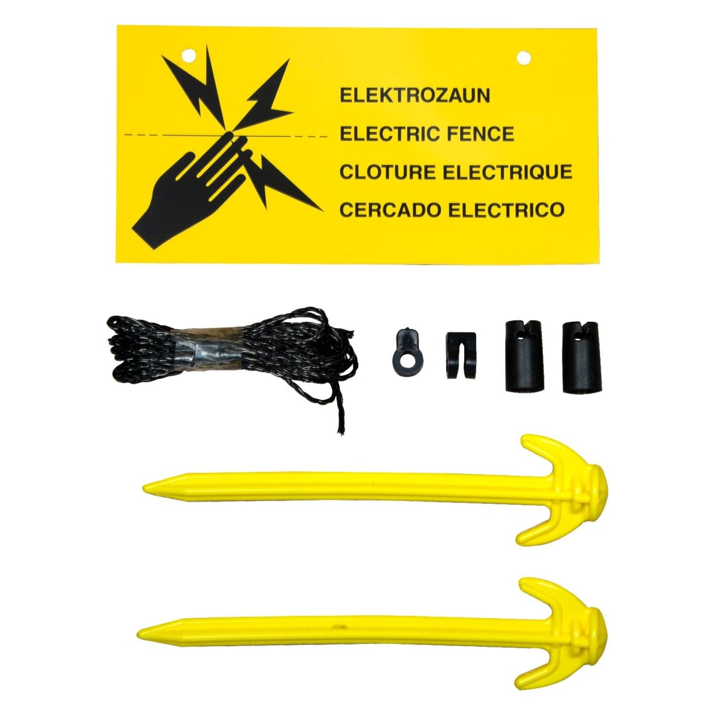 Schafnetz livestok | 90 cm hoch | 50 m lang | Doppelspitze| elektrifizierbar