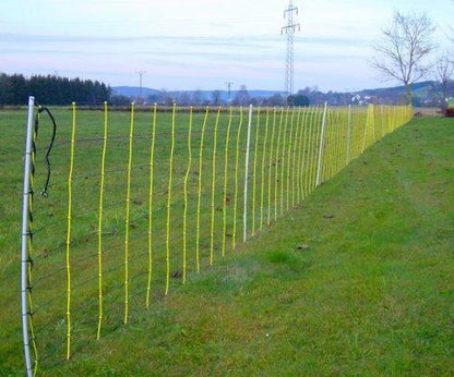Schafnetz livestok | 90 cm hoch | 50 m lang | Doppelspitze| elektrifizierbar