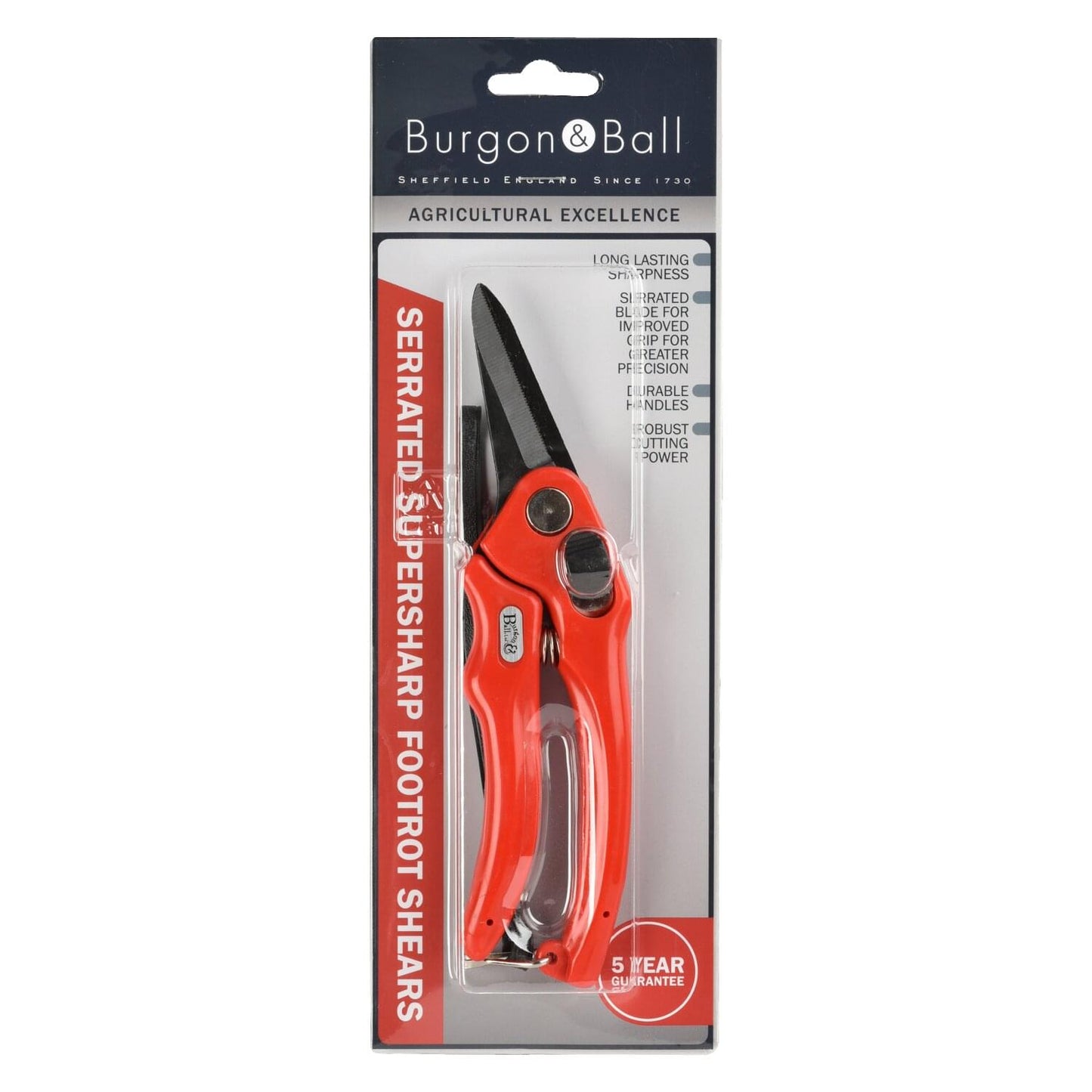 Burgon & Ball  Klauenschere | gezahnt