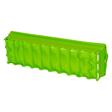 Kunststoff-Geflügelfuttertrog | grün (16 x 50 cm)