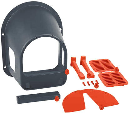 Kunststoff Legenest "MyCozyNest" für Hühner | rot