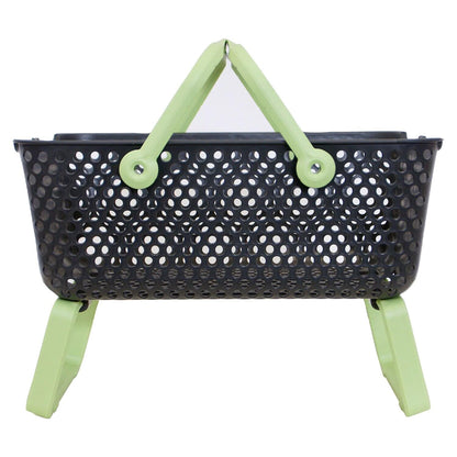 Kajo Erntekorb grau / lime (15 L)