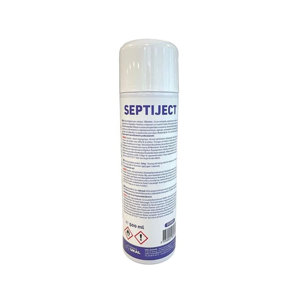 SEPTIJECT Blauspray | Reinigungs- und Trocknungslösung |  500 ml