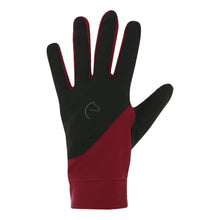 EQUITHÈME Reithandschuh "Knit" | digital | Pflaume