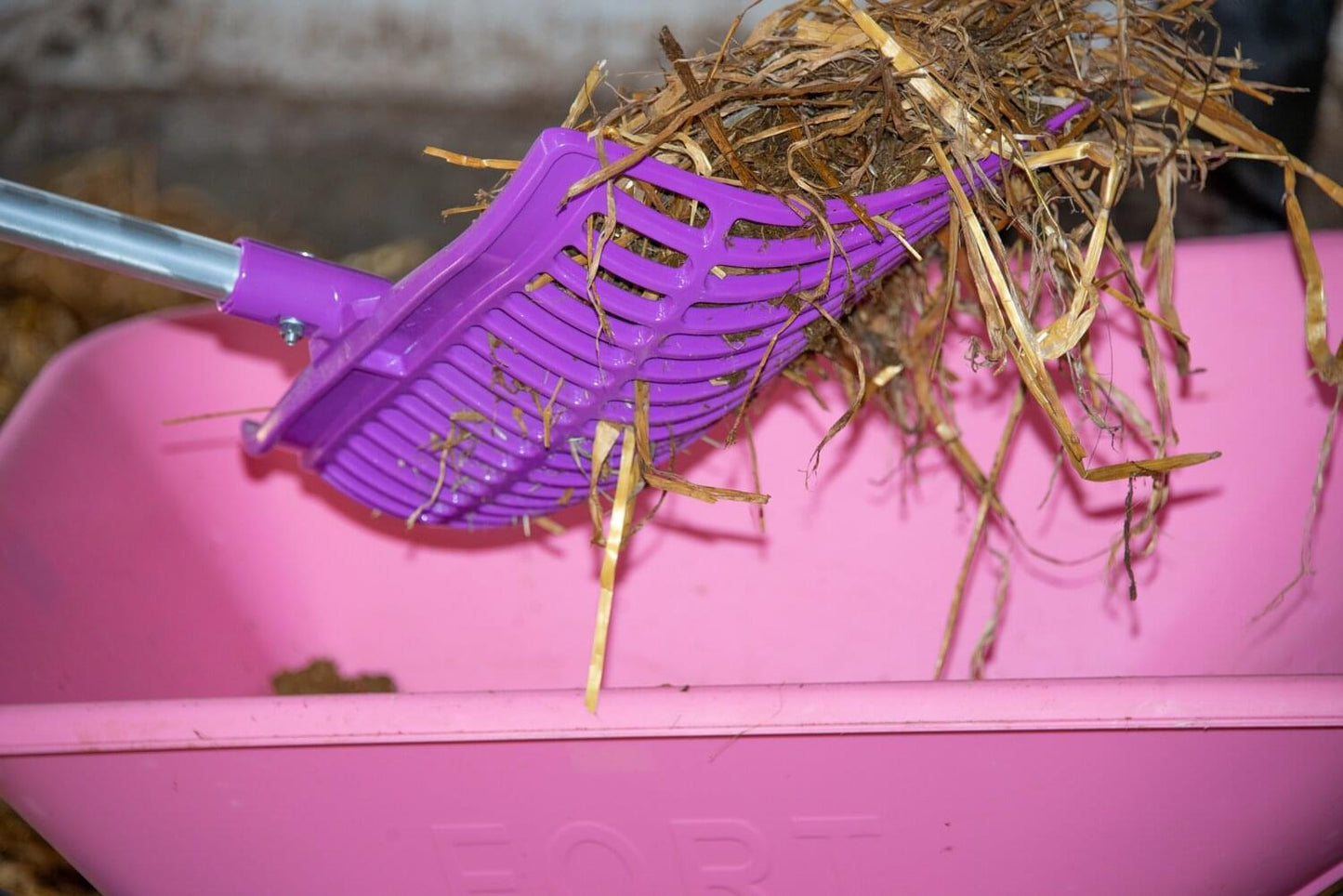 Kunststoff-Schwedengabel | lila