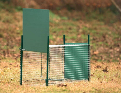 BoxTrap Lebendfalle mit zwei Eingängen (130 x 36 x 47cm)