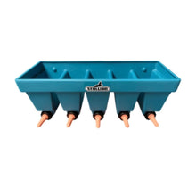 STALLION Kälbertränkewanne mit Portionierung |  5 Trinkplätze (40 L) MEGA MM5