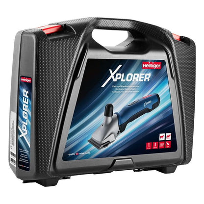 Heiniger XPLORER kabellose Vieh- und Pferdeschermaschine