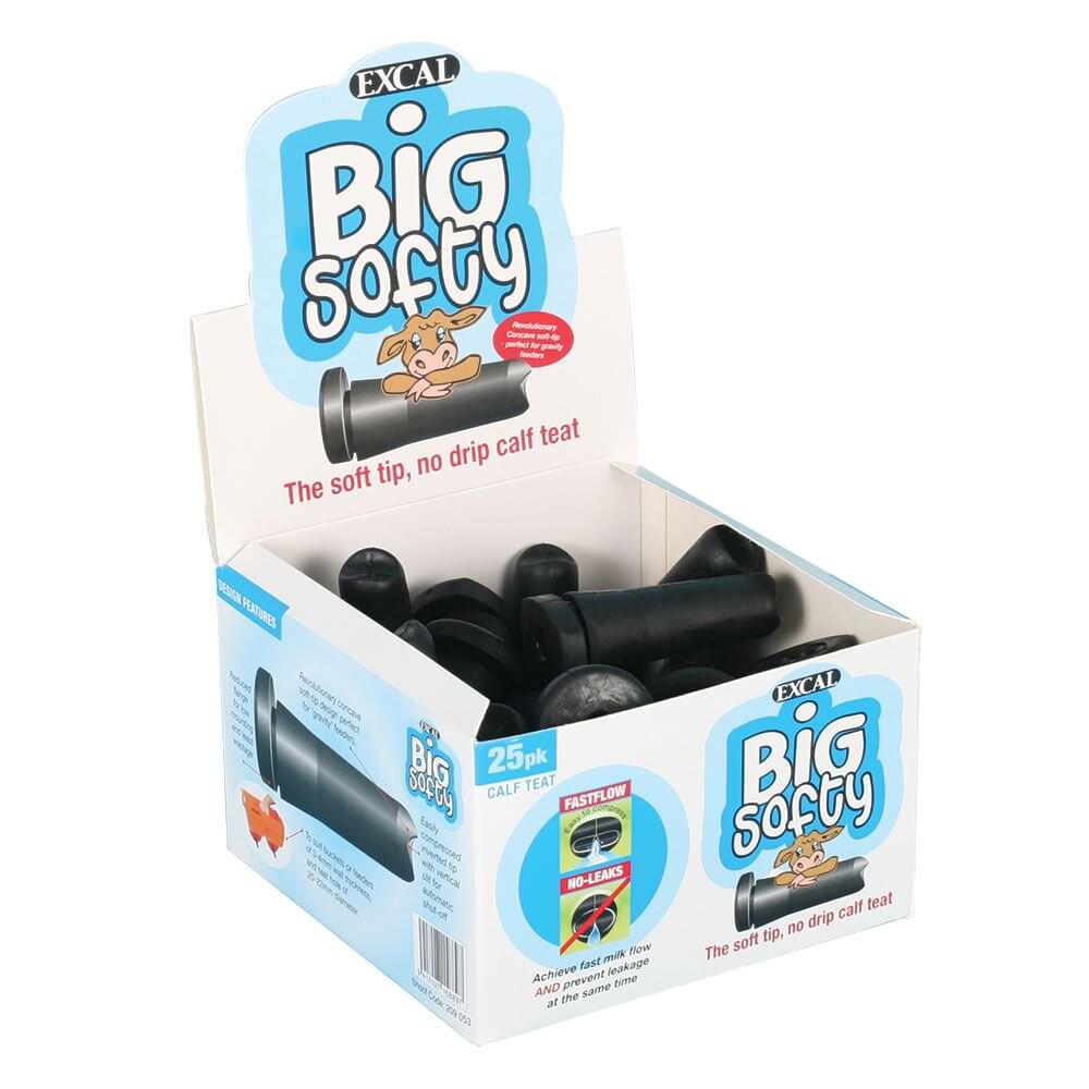 SHOOF SMB Kälbersauger (25 Stück) | schwarz