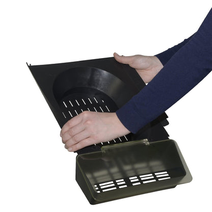 Kunststoff Legenest CHICKBOX | braun