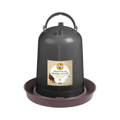Geflügeltränke | Recycelter Kunststoff | 5 Liter