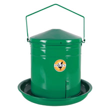 Emaillierter Trichter-Futterautomat 10 L | für Geflügel