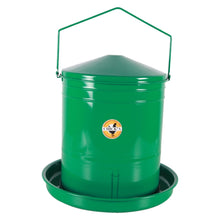 Emaillierter Trichter-Futterautomat 20 L | für Geflügel