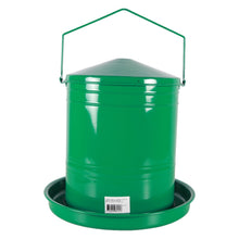 Emaillierter Trichter-Futterautomat 20 L | für Geflügel