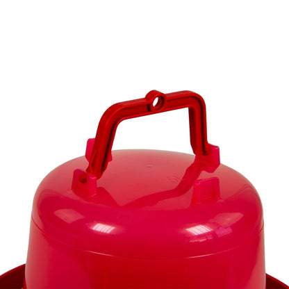 Kunststofftränke für Hühner (5 L) | rot