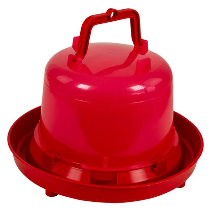 Kunststofftränke für Hühner (5 L) | rot