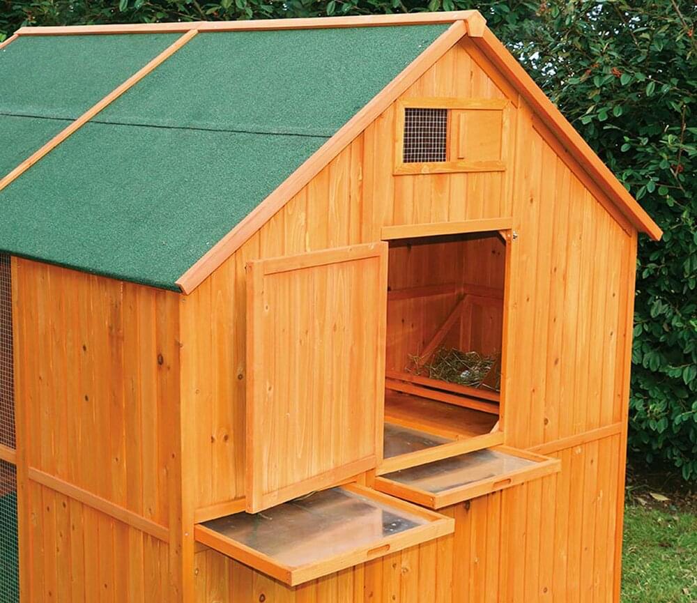 Hühnerstall Norway | inklusive umfangreicher Ausstattung