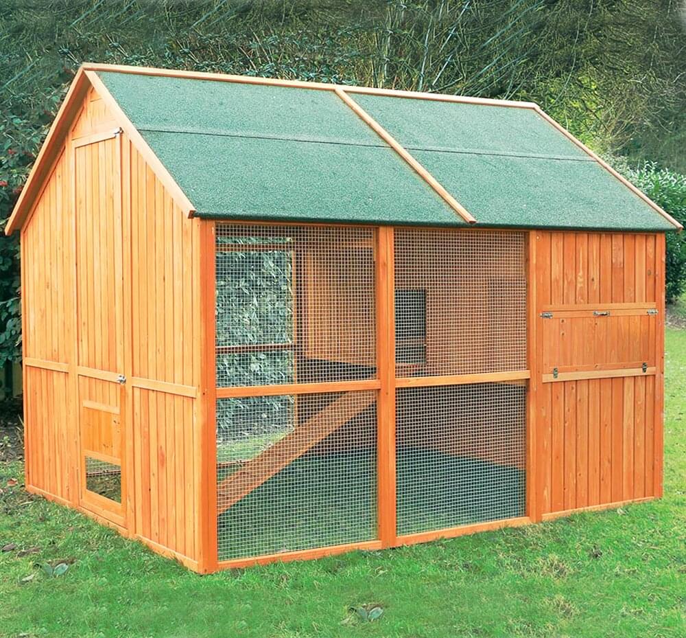 Hühnerstall Norway | inklusive umfangreicher Ausstattung