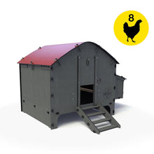 Chick'A® Hühnerstall Harmony | Kunststoff | geeignet für bis zu 8 Hühner