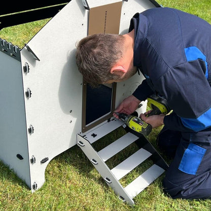 Chick'A® Hühnerstall Harmony | recycelter Kunststoff | geeignet für bis zu 4 Hühner