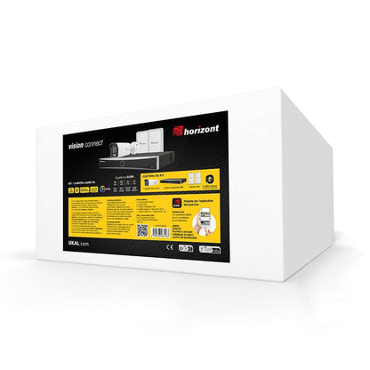 Überwachungskamera-Kit Wireless | 1 Vision Colour Kamera | 2 Funkbrücken | NVR Videorekorder