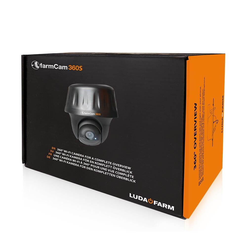 LUDA FARMCAM 360S | Motorisierte W-FI Überwachungskamera