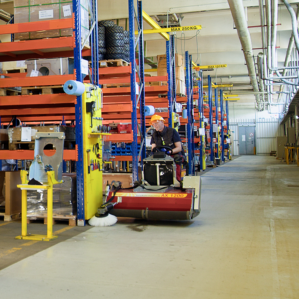 AX 1200 Axialkehrmaschine