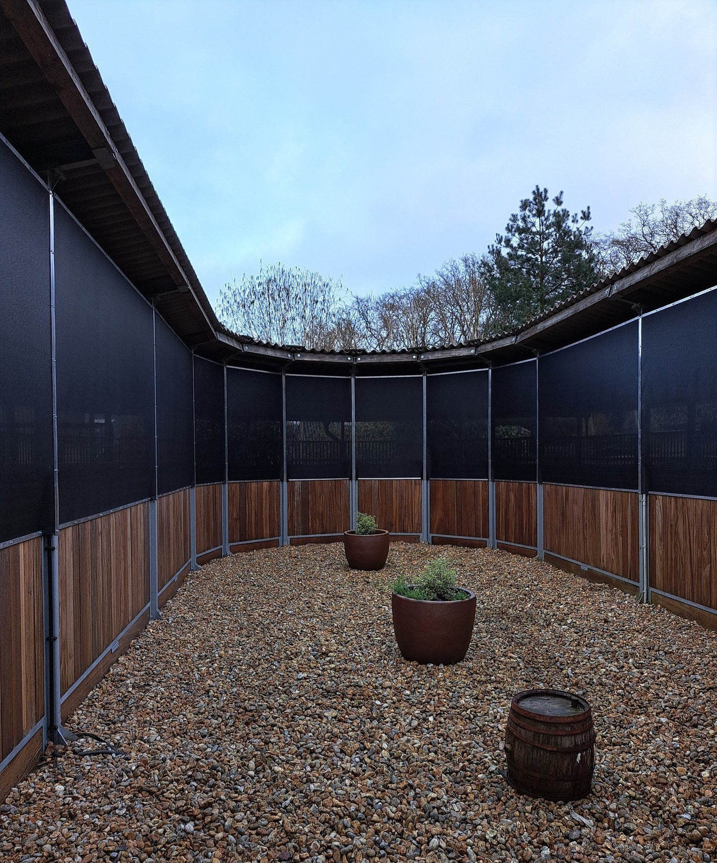 Windschutz Spezialnetz, Höhe 1,00 m