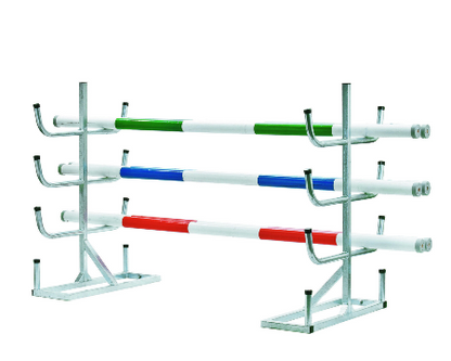 Hindernisstangen-Transportgestell