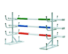 Hindernisstangen-Transportgestell