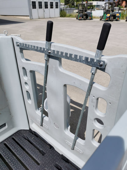 Kälberbox Vorderwand HDPE mit Fressgitter