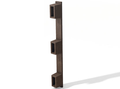 Zaunsystem Karja mit Aufnahme für 3 Querriegel