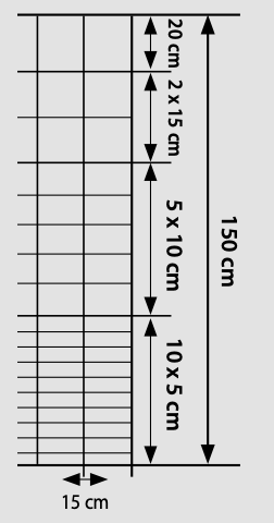 Knotengeflecht verzinkt